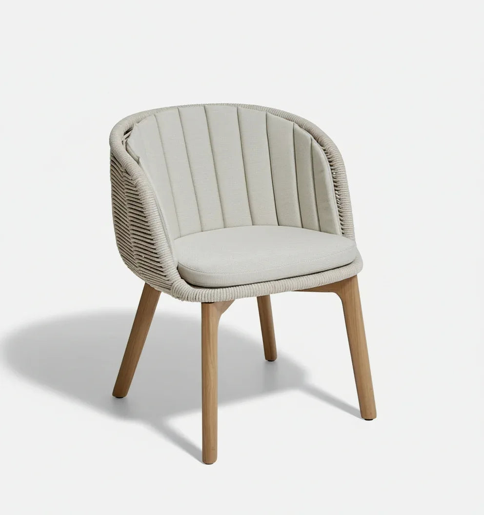 Dining Armchair (ALU base) - Bagel
